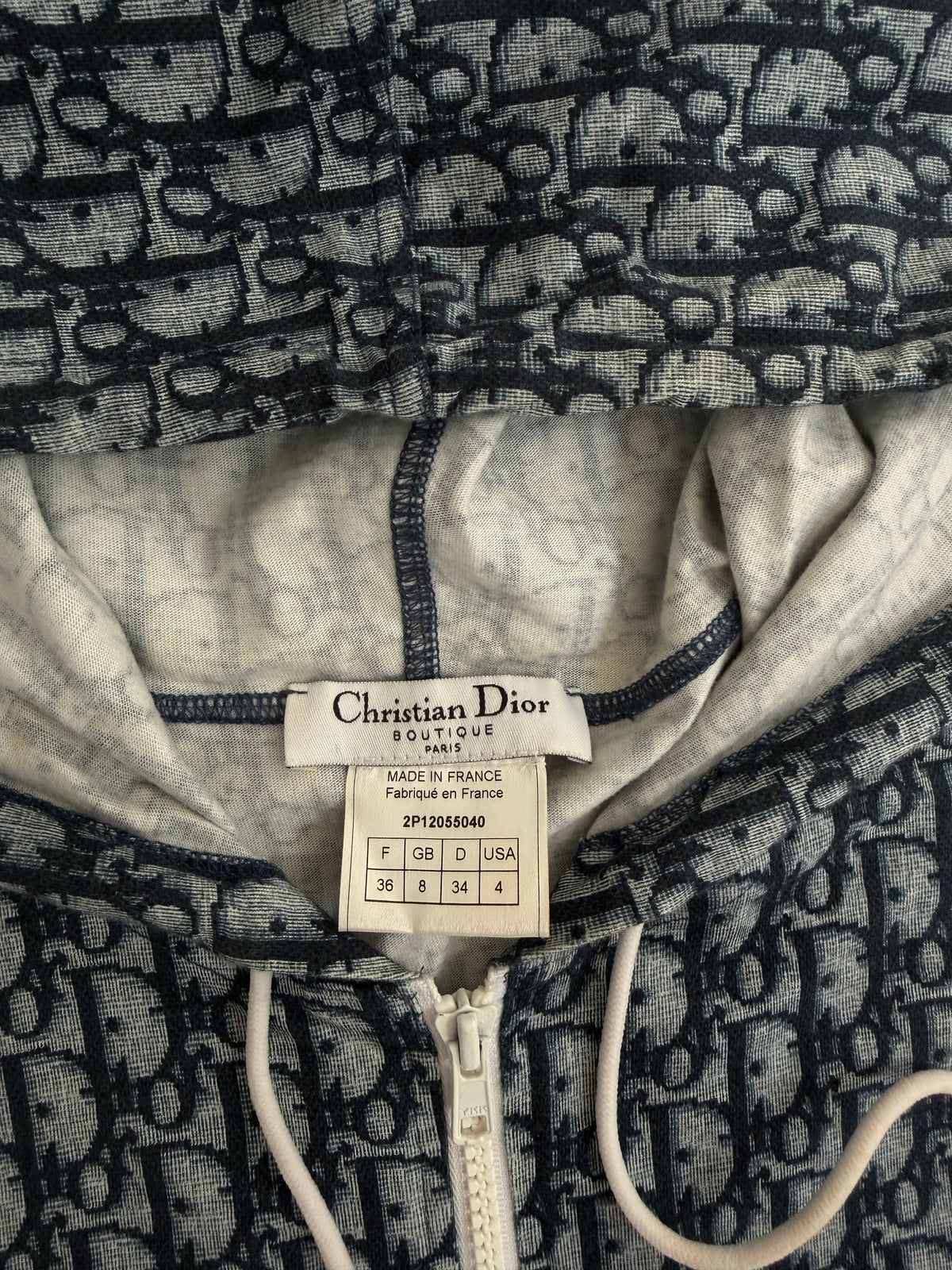 Christian Dior Trotter Hooded Vest - S