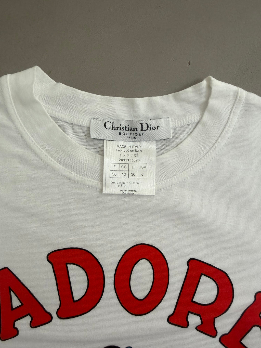 Christian Dior Mermaid T-Shirt - S