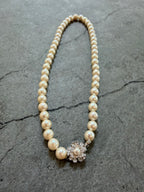 Genuine 1950's Akoya Pearl Necklace