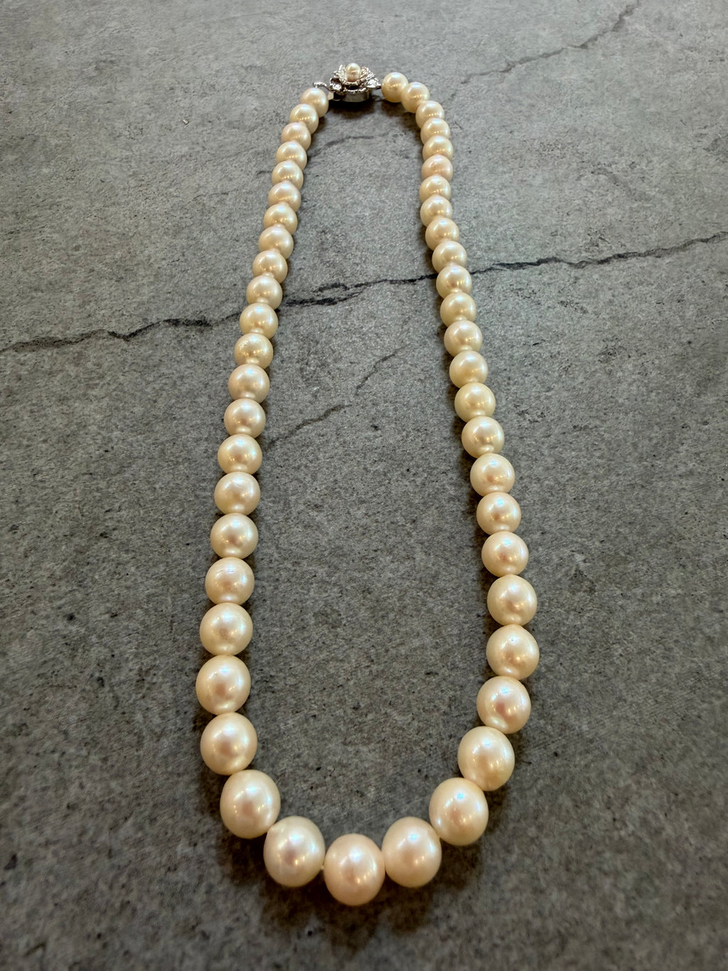 Genuine 1950's Akoya Pearl Necklace