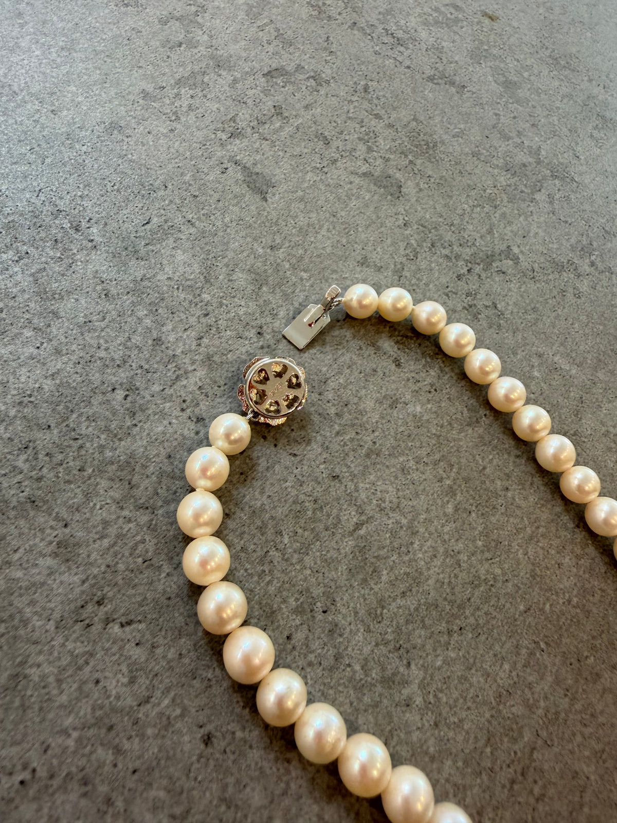Genuine 1950's Akoya Pearl Necklace
