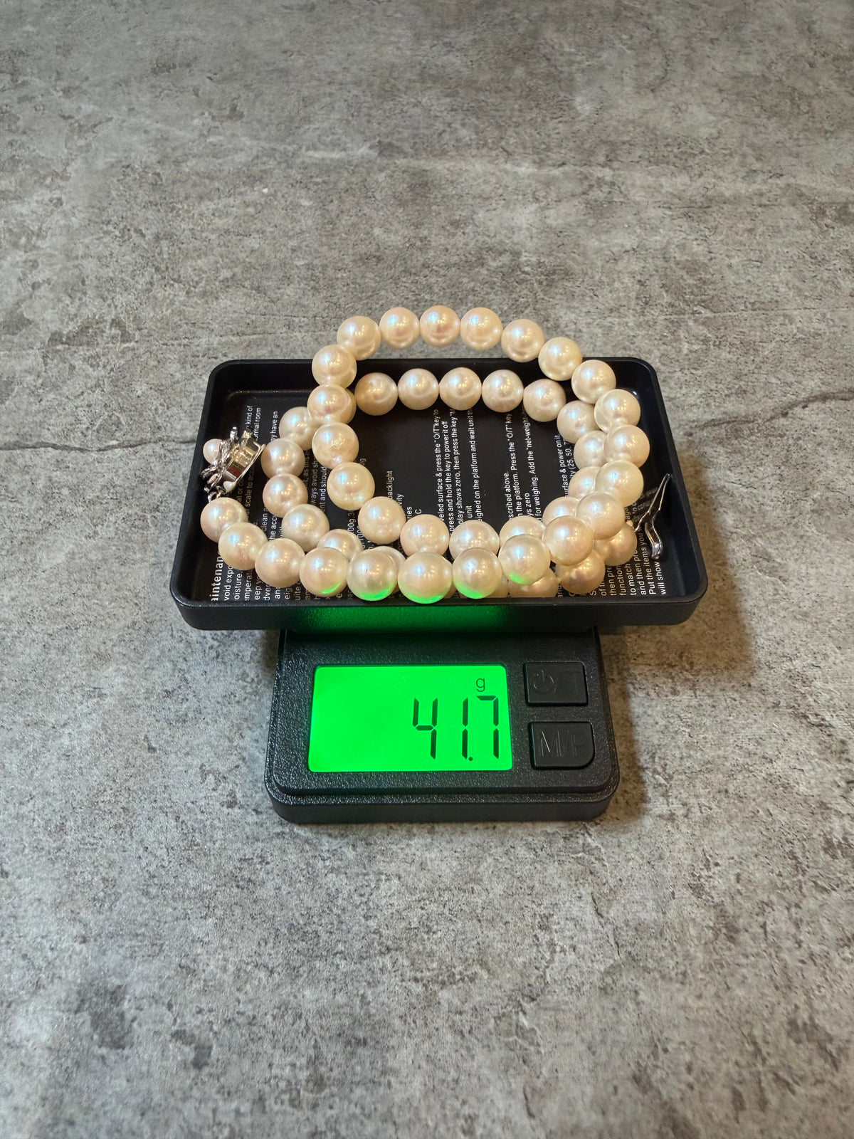 Genuine 1950's Akoya Pearl Necklace