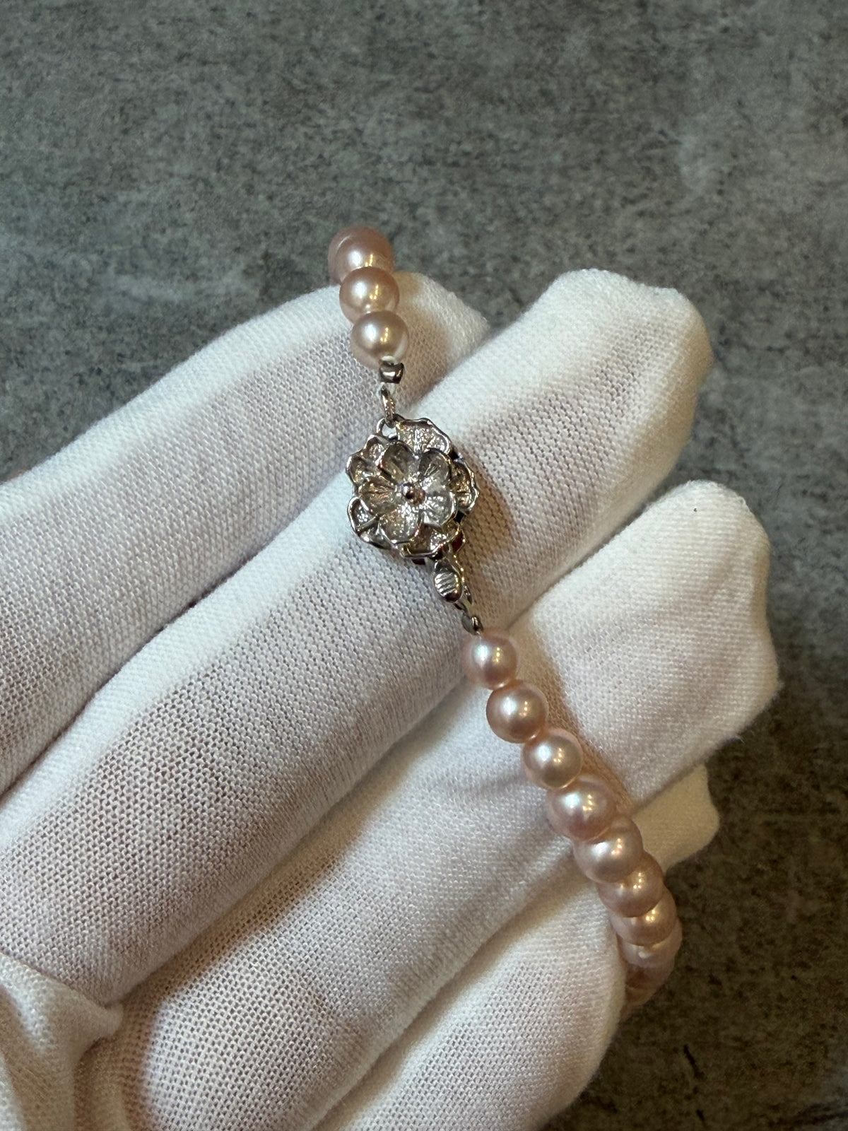 Genuine 1980's Akoya Pearl Necklace