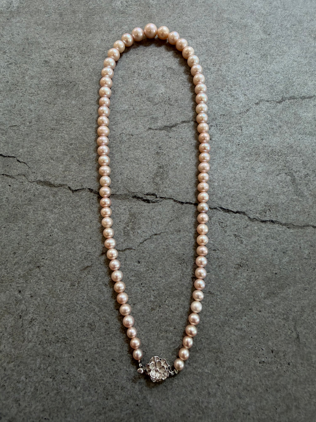 Genuine 1980's Akoya Pearl Necklace