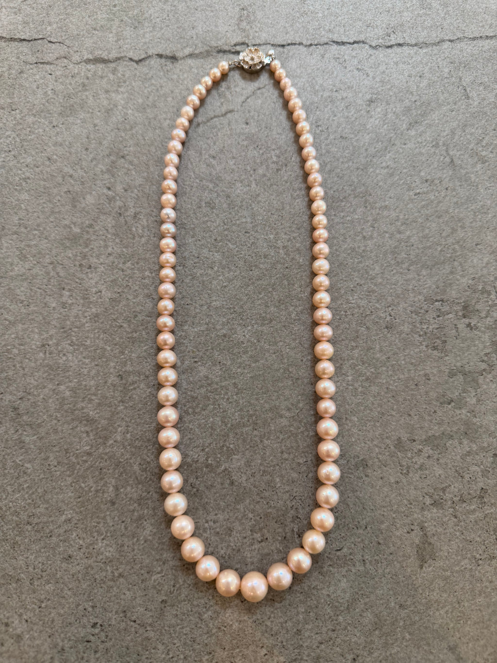 Genuine 1980's Akoya Pearl Necklace