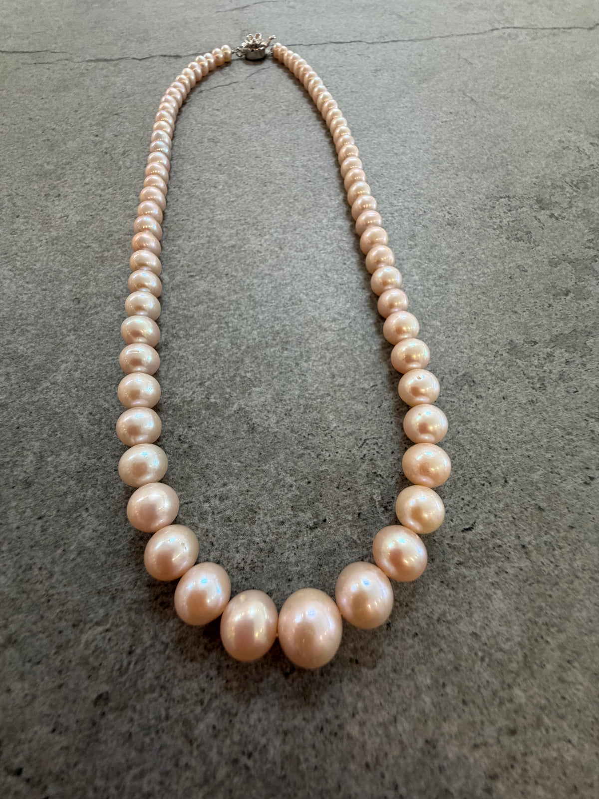 Genuine 1980's Akoya Pearl Necklace