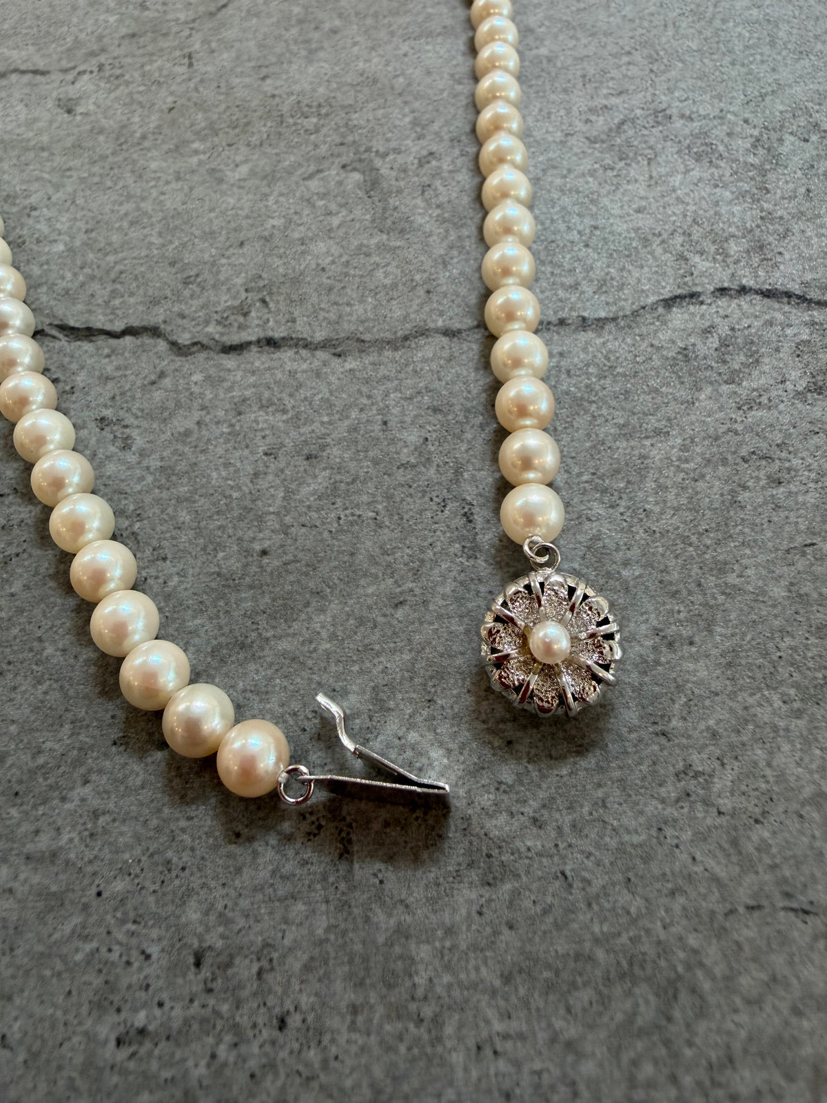 Genuine 1970's Akoya Pearl Necklace