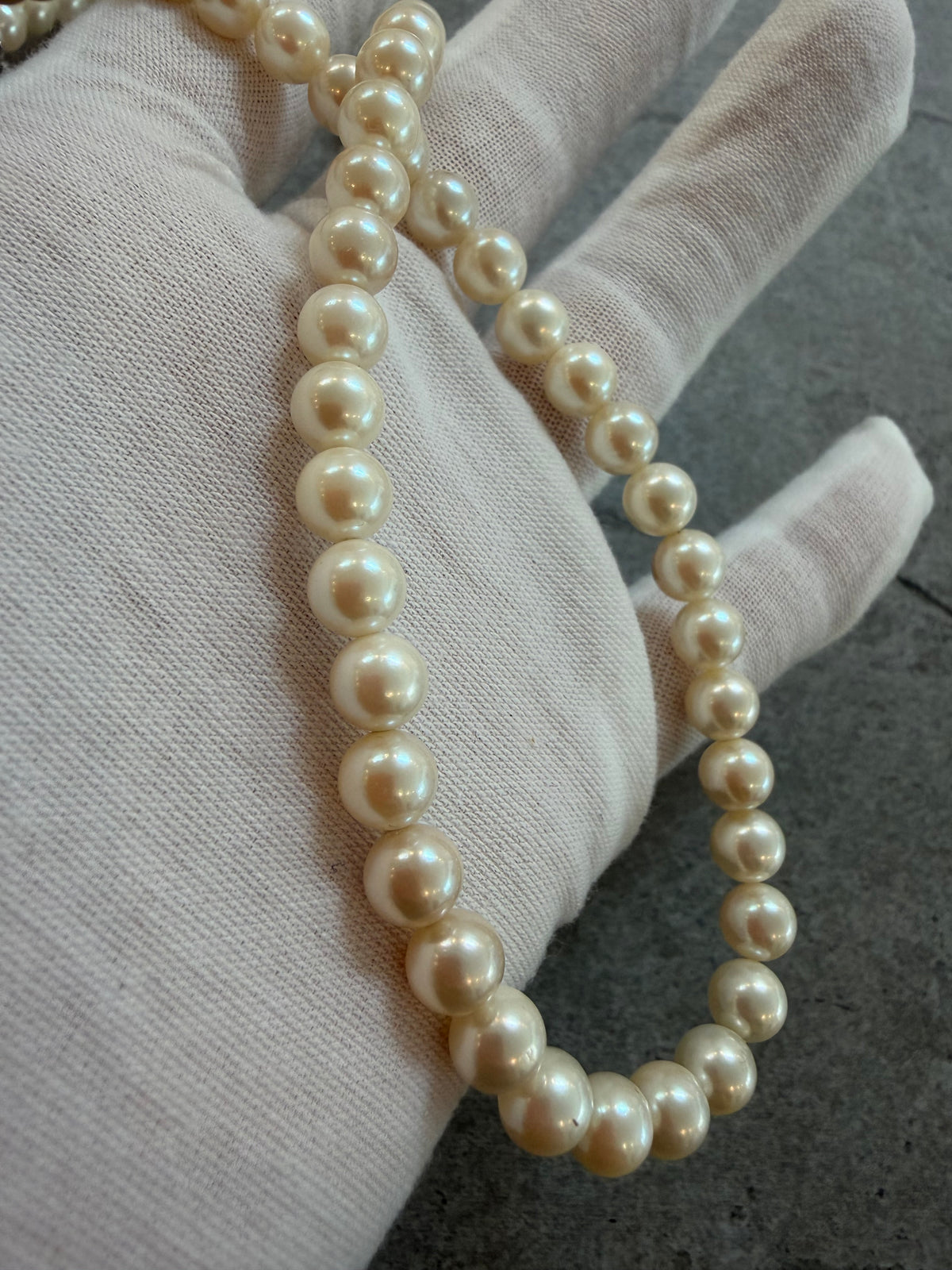 Genuine 1970's Akoya Pearl Necklace