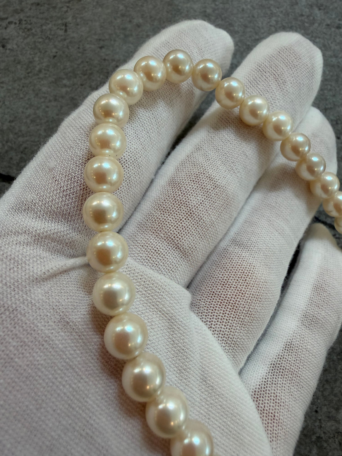 Genuine 1970's Akoya Pearl Necklace