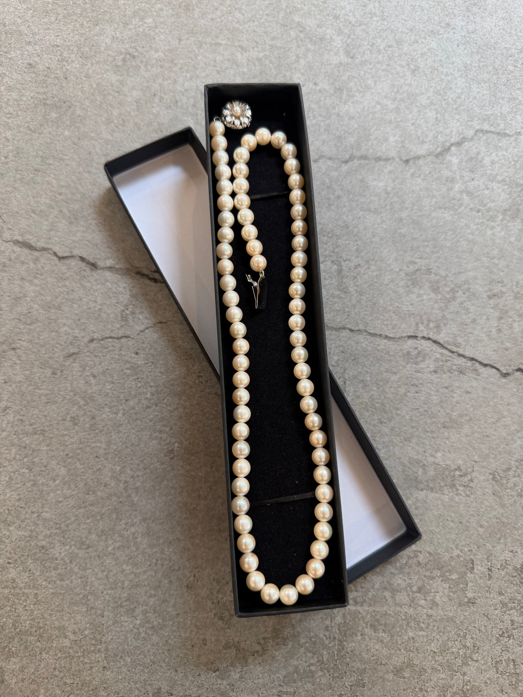 Genuine 1970's Akoya Pearl Necklace