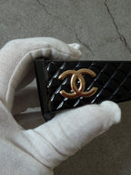 Chanel Black Quilted CC Sunglasses