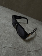 Chanel Black Quilted CC Sunglasses