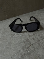 Chanel Black Quilted CC Sunglasses