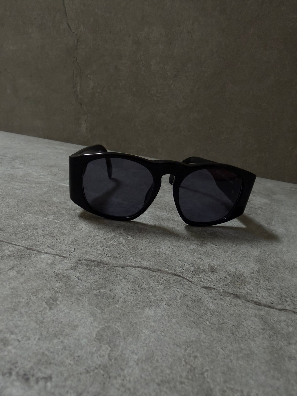 Chanel Black Quilted CC Sunglasses