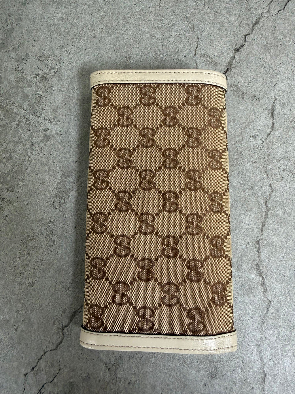 Gucci GG Monogram Canvas Continental Flap Wallet