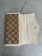 Gucci GG Monogram Canvas Continental Flap Wallet