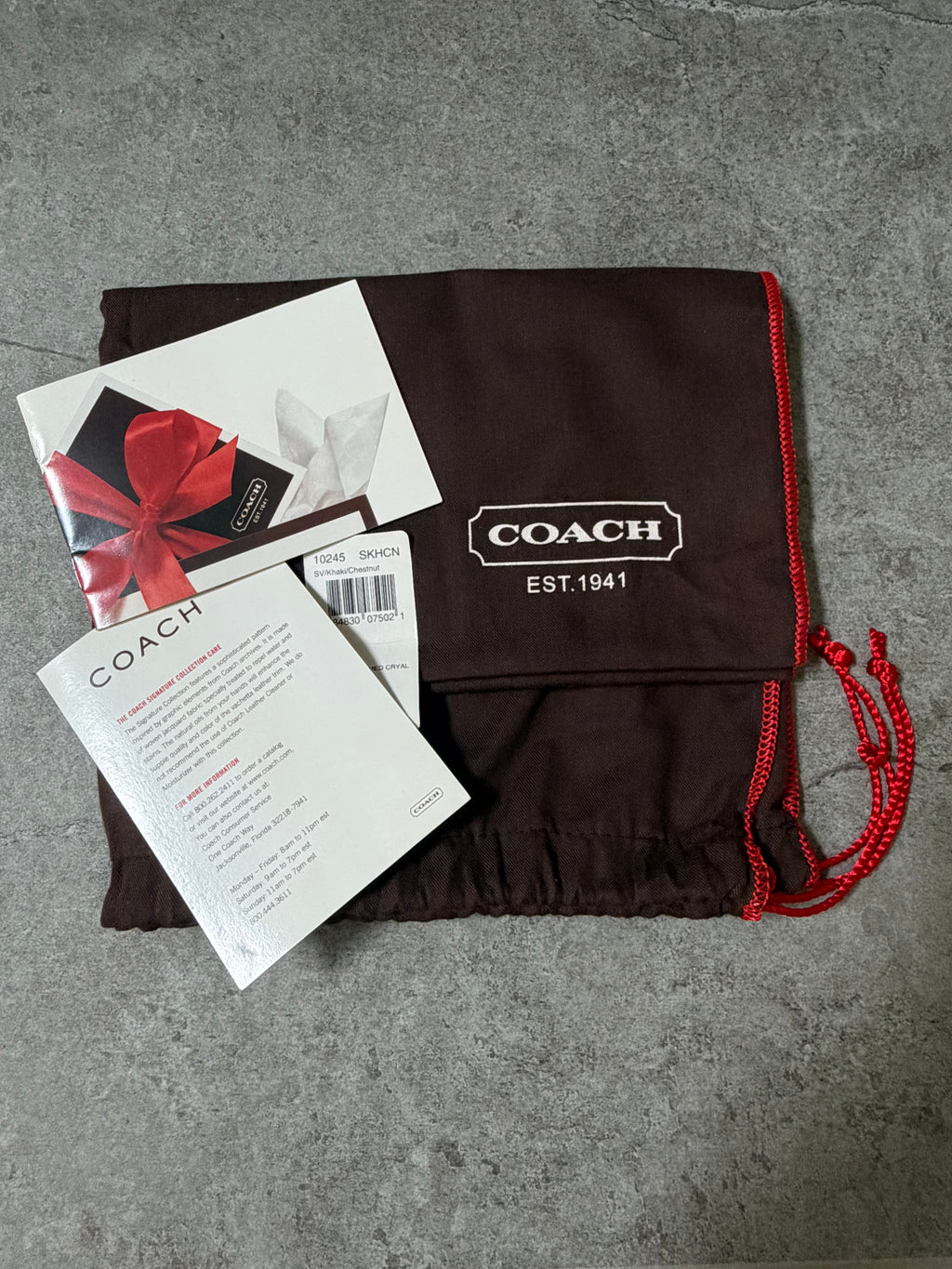 Coach Signature Canvas Flap Shoulder Bag Chestnut