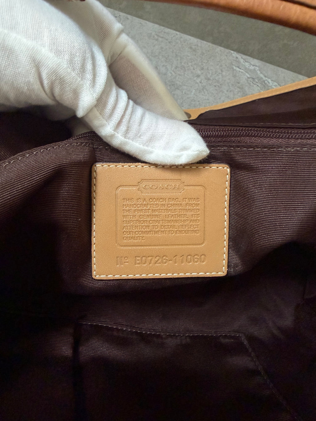 Coach Signature Canvas Flap Shoulder Bag Chestnut