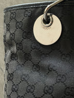 Gucci Black GG Monogram Canvas Mini Eclipse Tote Bag
