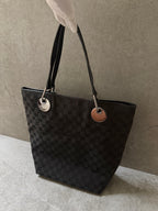Gucci Black GG Monogram Canvas Mini Eclipse Tote Bag