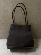 Gucci Brown GG Monogram Canvas Shoulder Bag