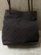 Gucci Brown GG Monogram Canvas Shoulder Bag