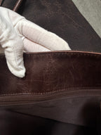 Gucci Brown GG Monogram Canvas Shoulder Bag