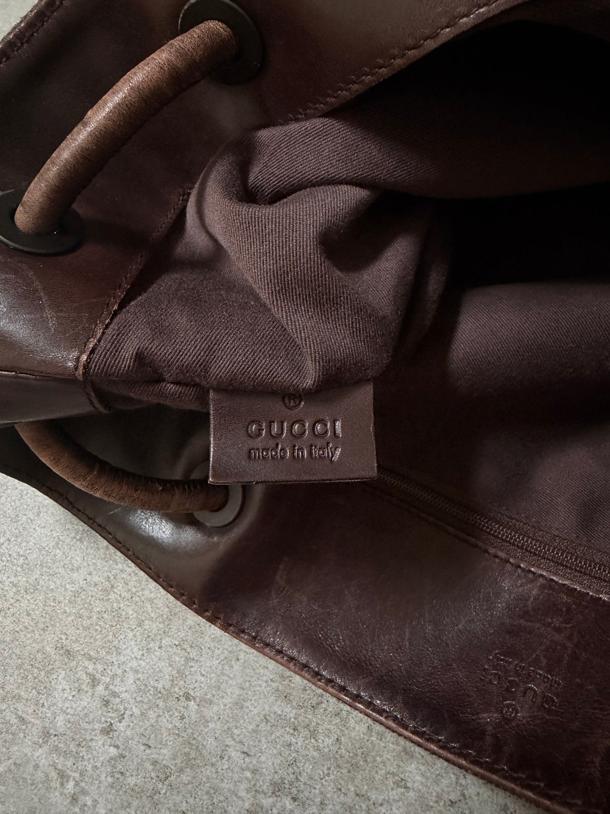 Gucci Brown GG Monogram Canvas Shoulder Bag