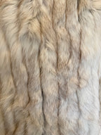 Vintage Takagi Fur Shadow Fox Fur Jacket - S