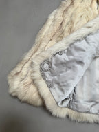 Vintage Takagi Fur Shadow Fox Fur Jacket - S