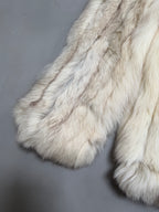 Vintage Takagi Fur Shadow Fox Fur Jacket - S