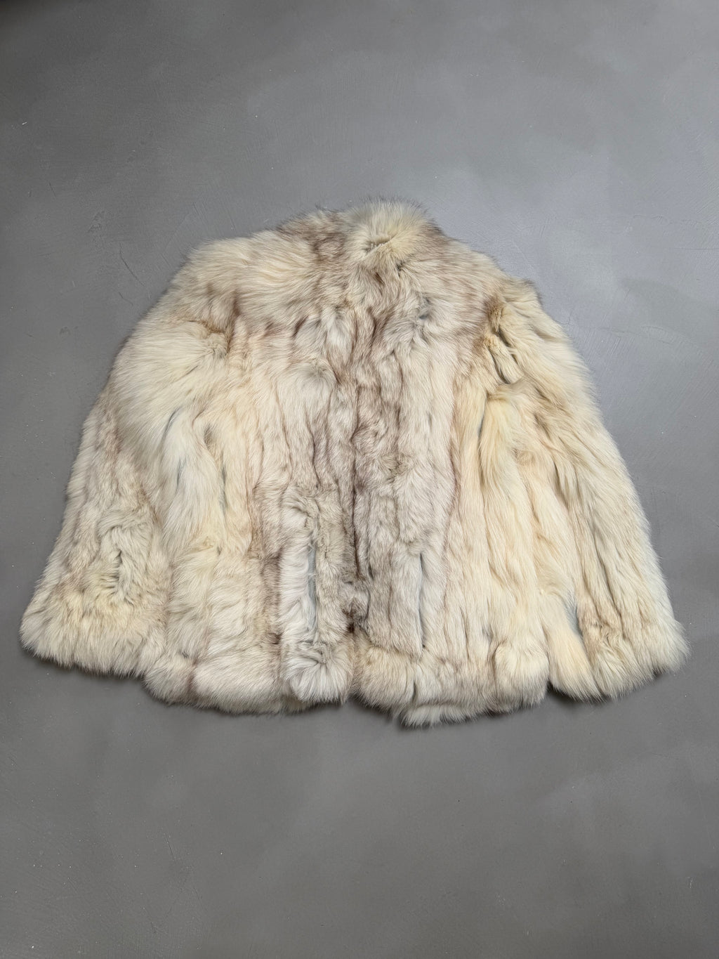 Vintage Takagi Fur Shadow Fox Fur Jacket - S