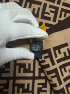 Fendi Zucca Monogram Knit Scarf
