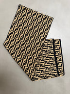 Fendi Zucca Monogram Knit Scarf