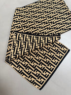 Fendi Zucca Monogram Knit Scarf
