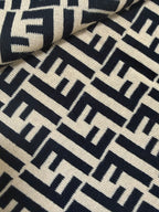 Fendi Zucca Monogram Knit Scarf