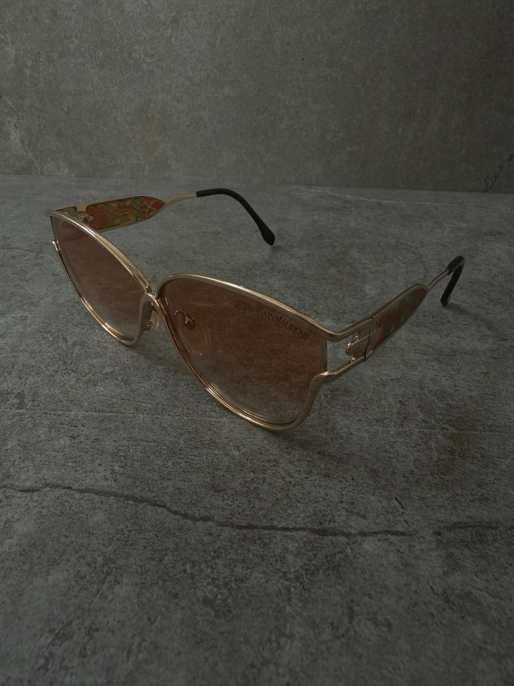 Yves Saint Laurent Paris 1980's Vintage Sunglasses Model 31-4017