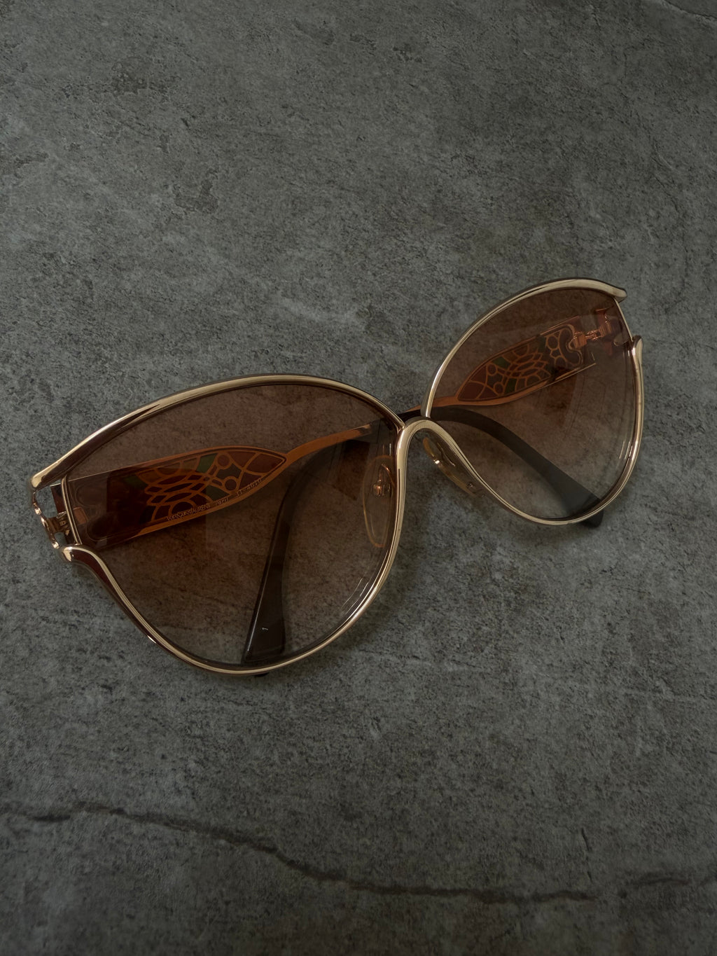 Yves Saint Laurent Paris 1980's Vintage Sunglasses Model 31-4017