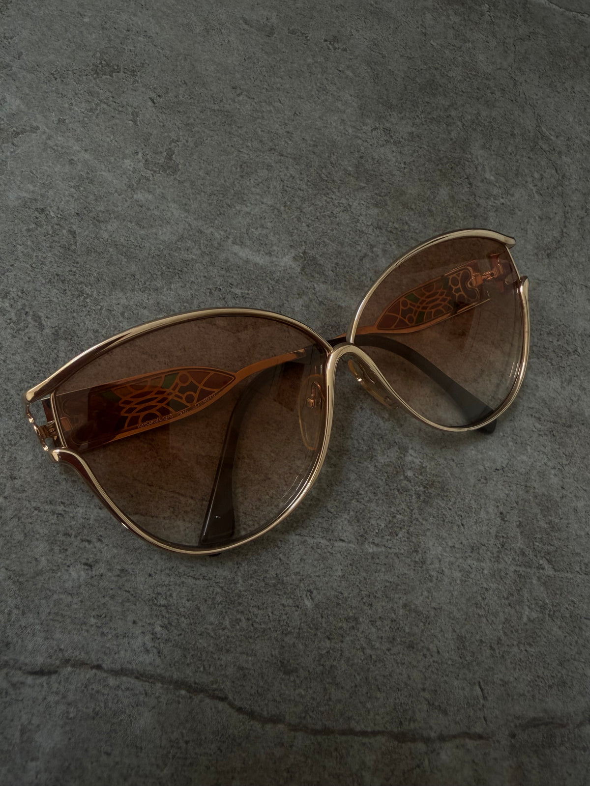 Yves Saint Laurent Paris 1980's Vintage Sunglasses Model 31-4017