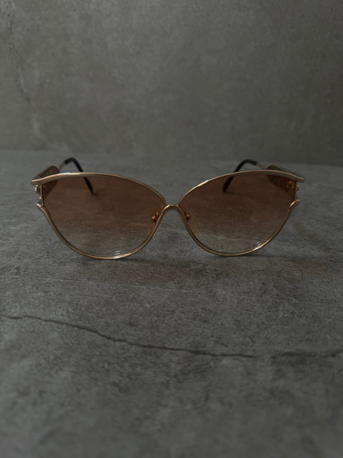 Yves Saint Laurent Paris 1980's Vintage Sunglasses Model 31-4017