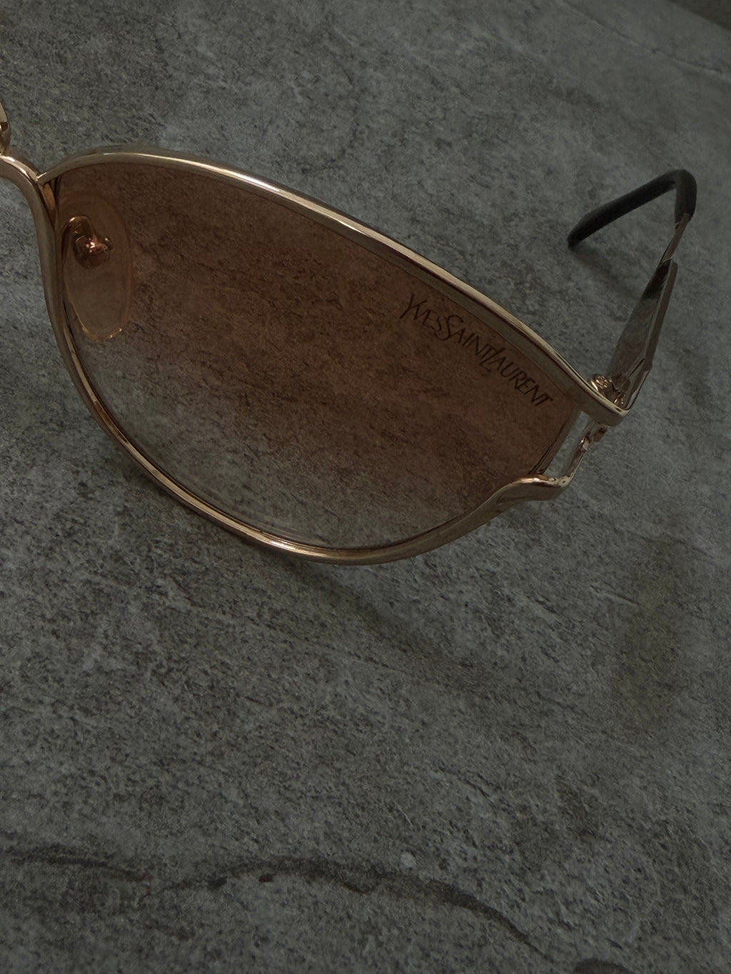 Yves Saint Laurent Paris 1980's Vintage Sunglasses Model 31-4017