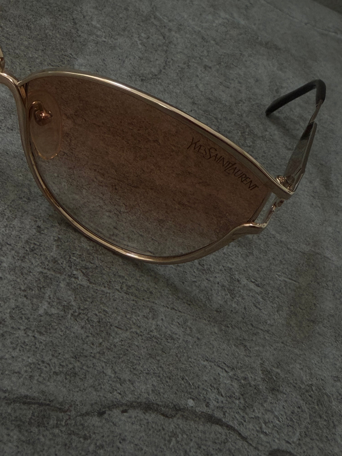 Yves Saint Laurent Paris 1980's Vintage Sunglasses Model 31-4017