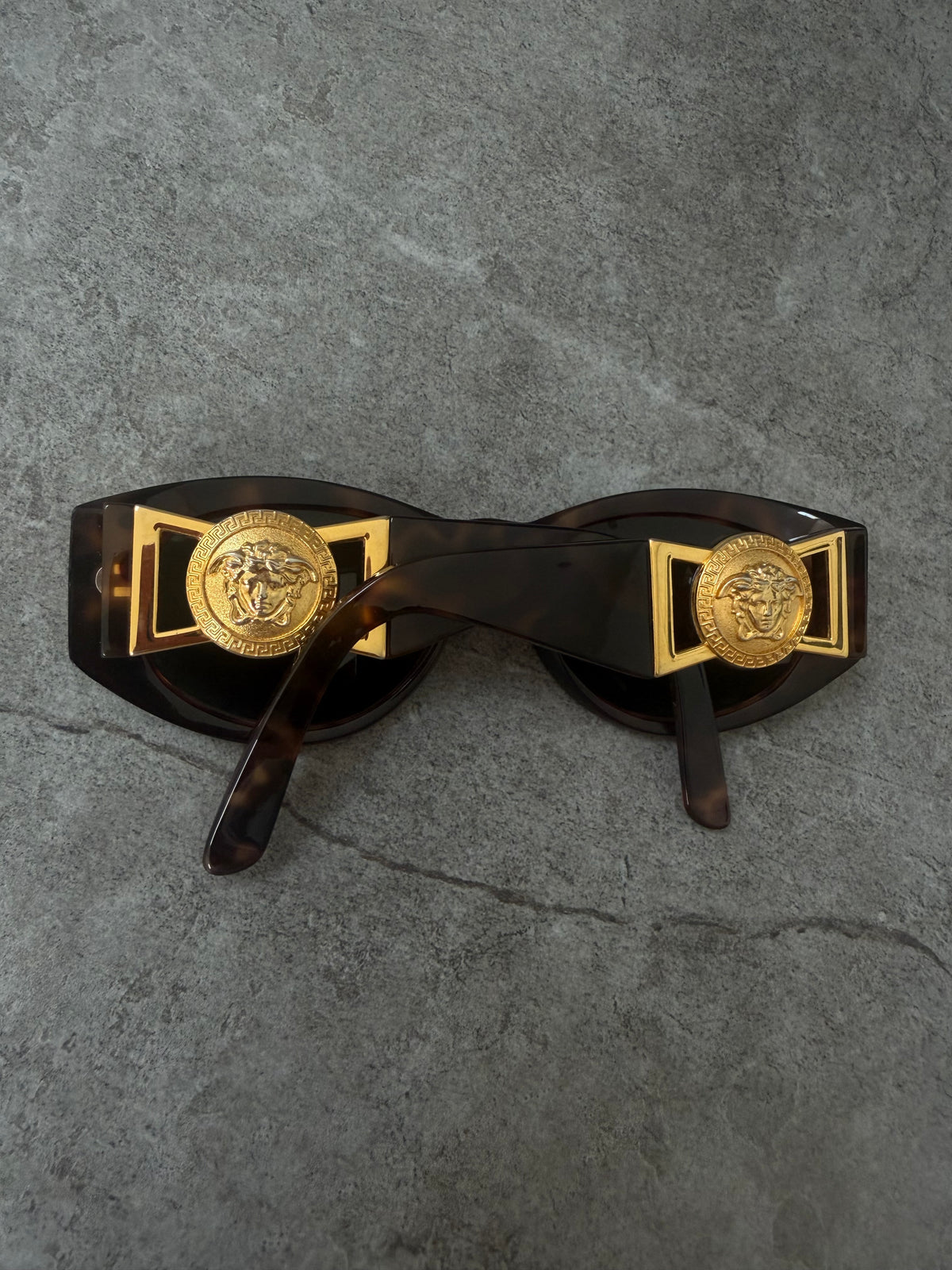 Gianni Versace Vintage 1992 Medusa Sunglasses MOD 424