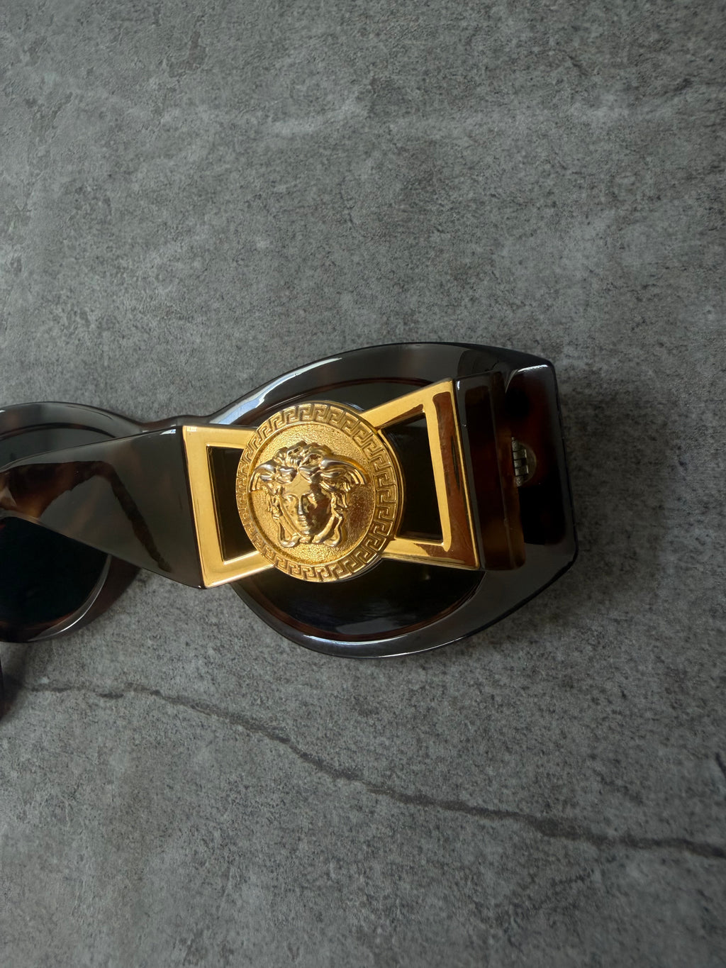 Gianni Versace Vintage 1992 Medusa Sunglasses MOD 424