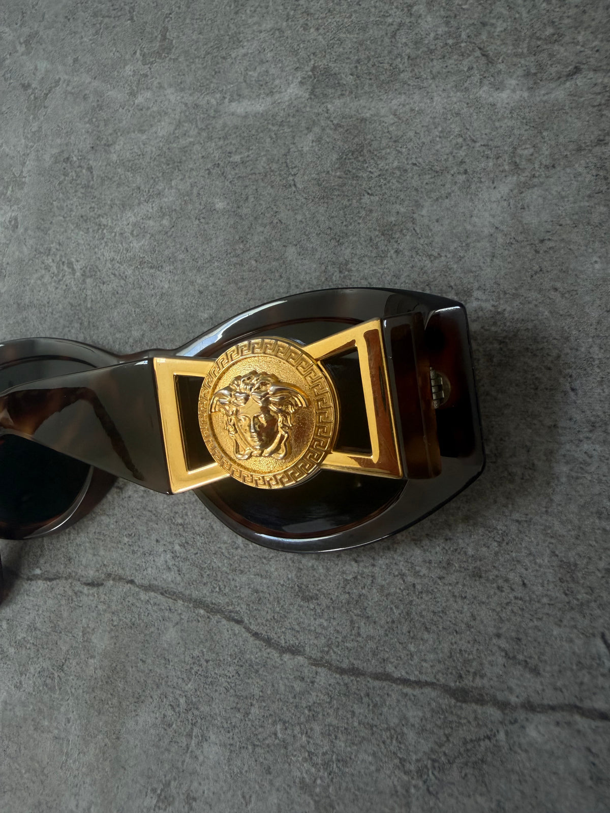 Gianni Versace Vintage 1992 Medusa Sunglasses MOD 424