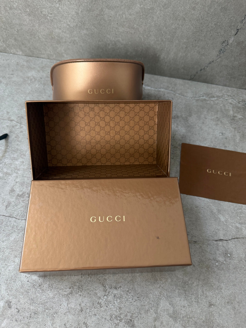 Gucci GG Brown Script Logo Sunglasses 3622/F/S