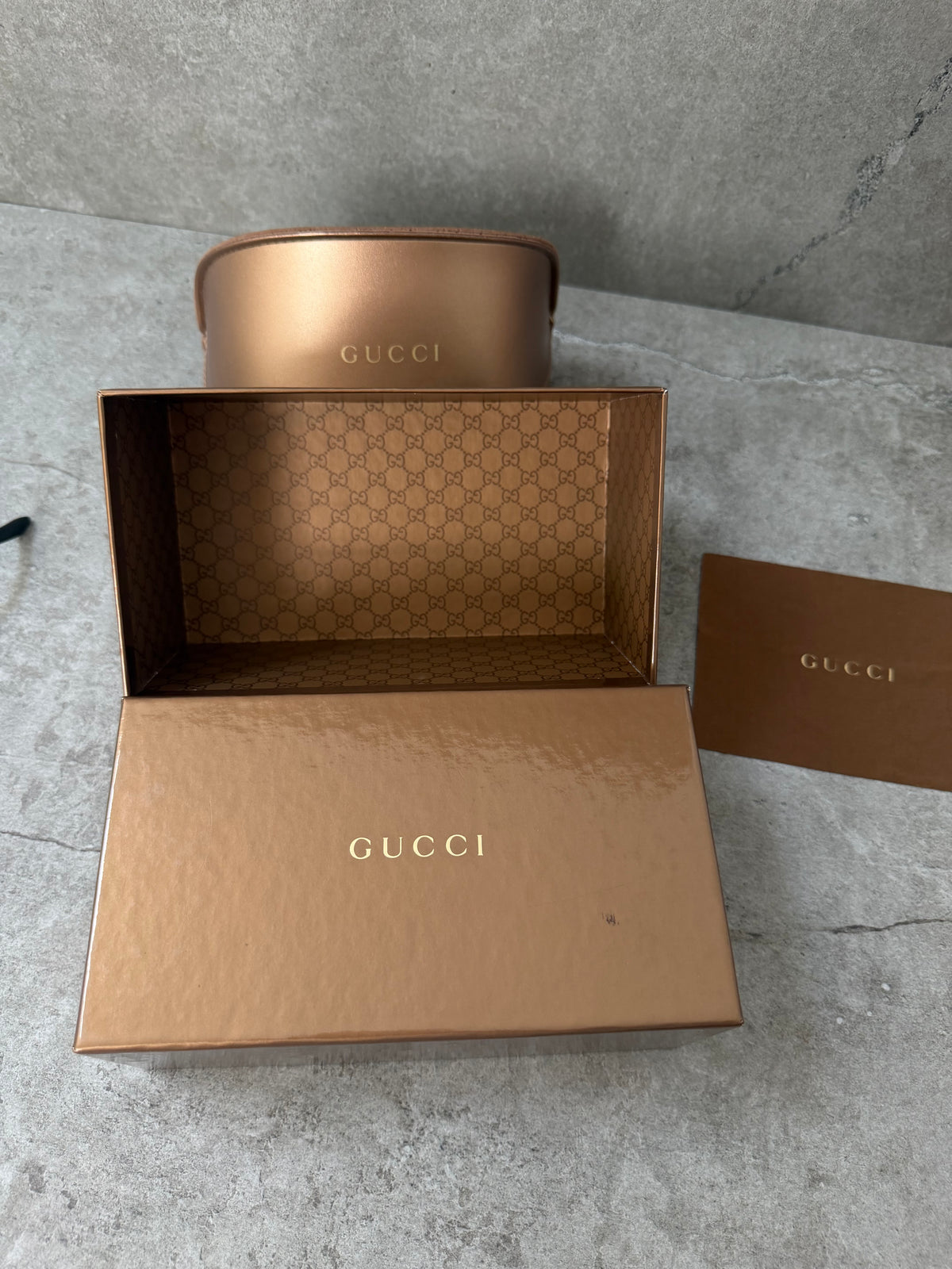 Gucci GG Brown Script Logo Sunglasses 3622/F/S