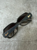Gucci GG Brown Script Logo Sunglasses 3622/F/S