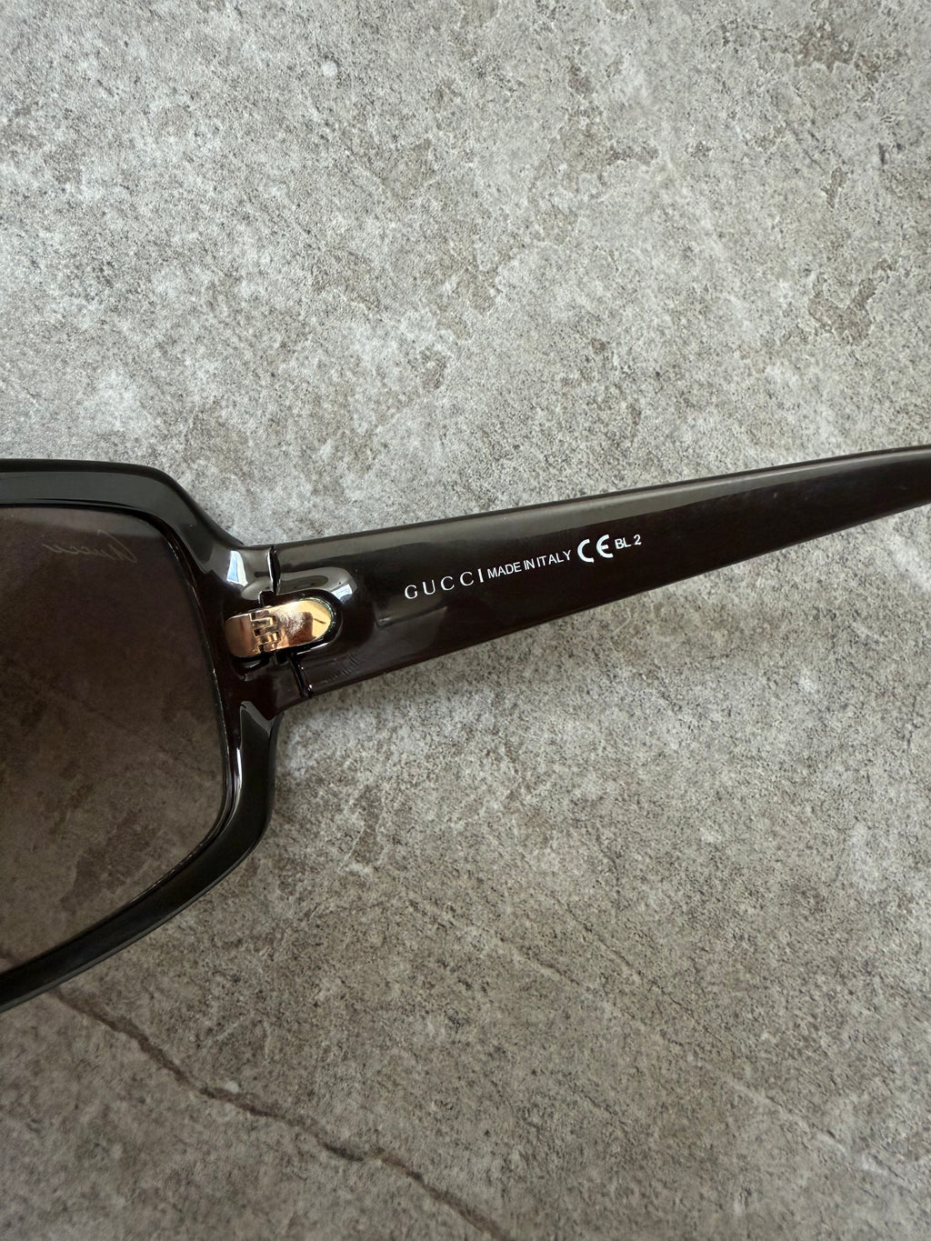 Gucci GG Brown Script Logo Sunglasses 3622/F/S