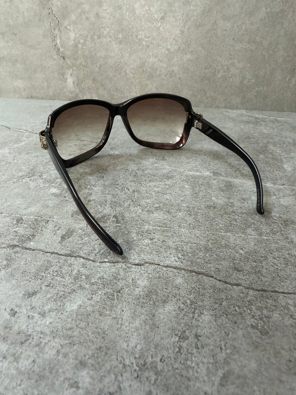 Gucci GG 2695/S Rhinestone Hinge Oversized Sunglasses